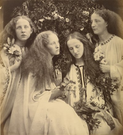 The Rosebud Garden of Girls by Julia Margaret Cameron